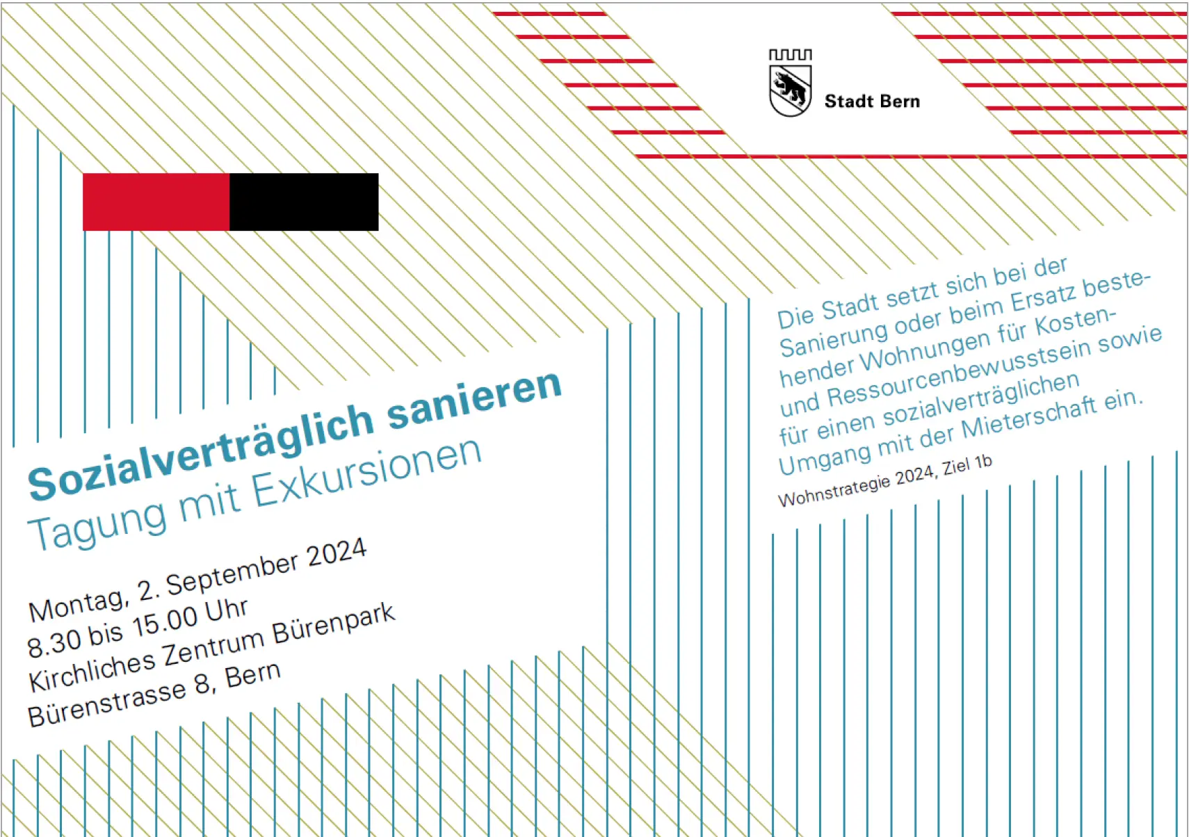 Tagung «Sozialverträglich sanieren» Stadt Bern