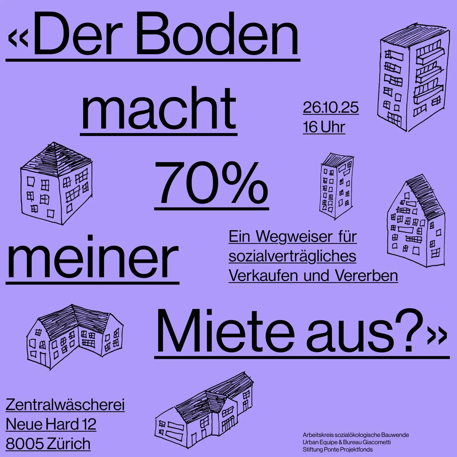 Veranstaltung: Wegweiser für sozialverträgliches Verkaufen und Vererben